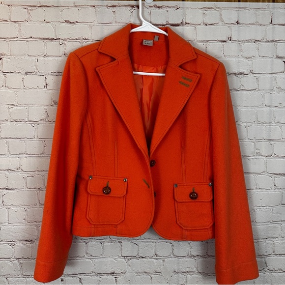 STO Jackets & Blazers - STO Felted Wool Blazer Jacket Size M